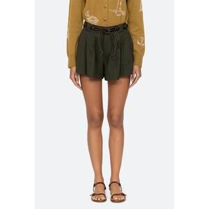 SEA New York Shai Short in Army Green 6